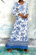 Casual Floral Regular Fit Dress With No