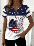 Others Loose Independence Day Vintage T-Shirt