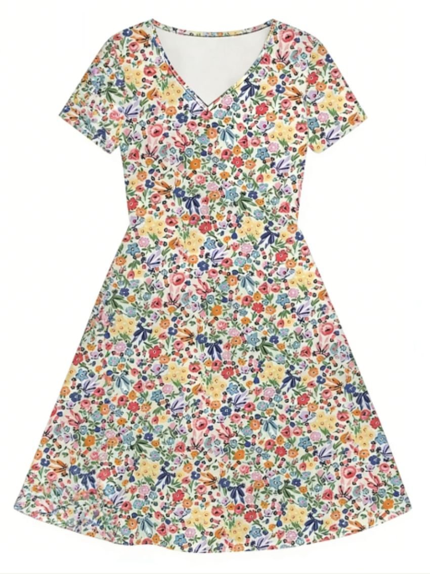 Casual Cotton Regular Fit Dress With No
