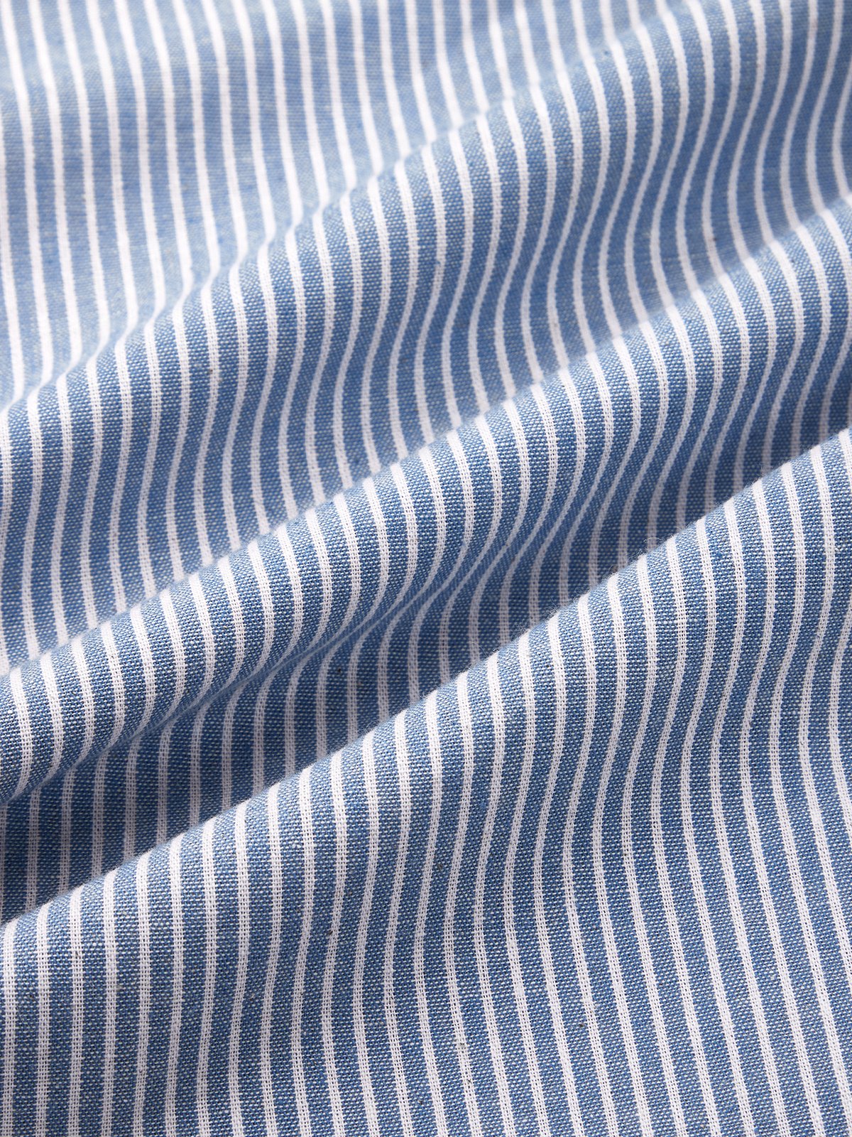 Striped Casual Crew Neck Dress With No