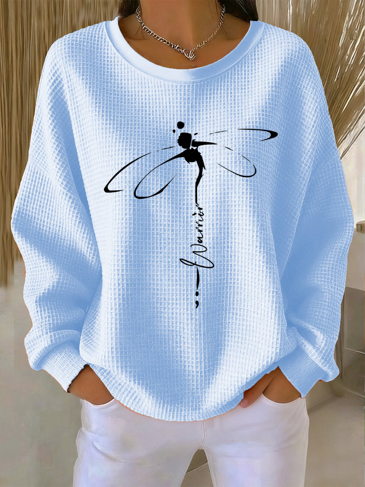 Dragonfly Casual Loose Crew Neck T-Shirt