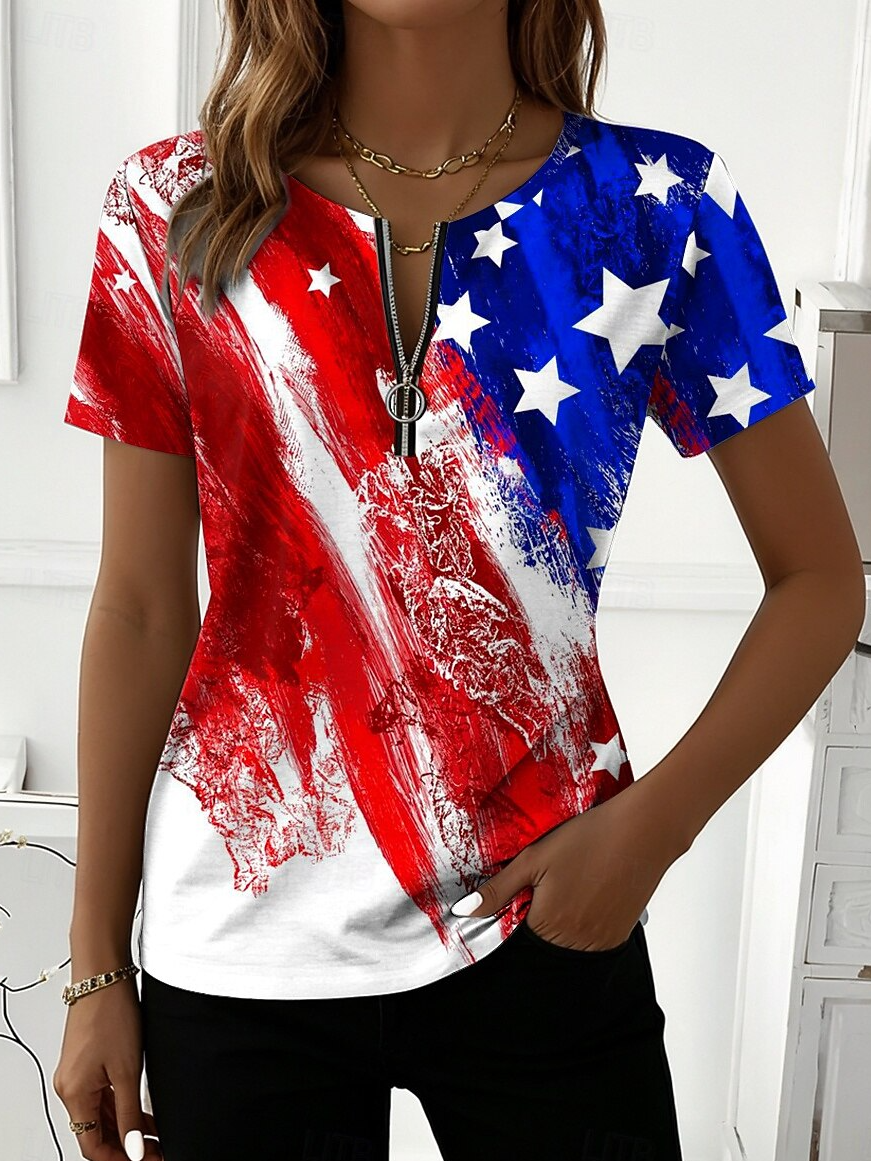 Independence Day Casual Others T-Shirt