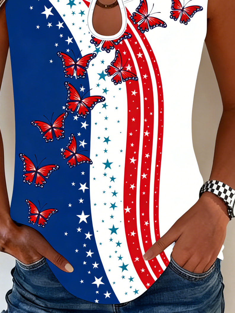 Independence Day Elegant Others Cotton Tank Top