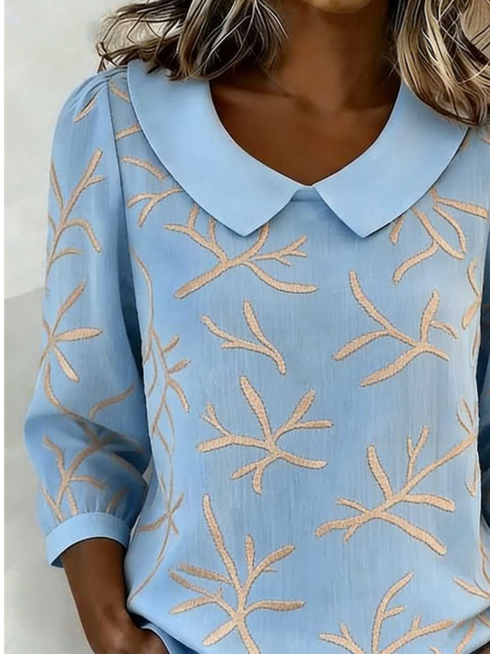 Vintage Cotton And Linen Shawl Collar Shirt