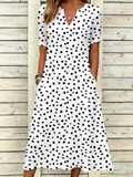 Floral Loose Elegant Others Dress With No