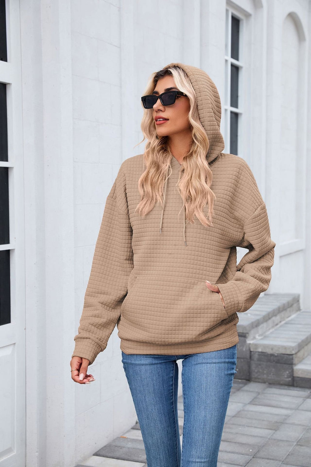 Casual Plain Hoodie