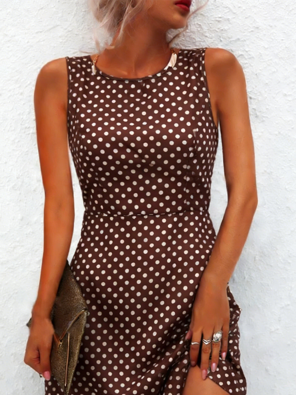 Regular Fit Elegant Dress With No