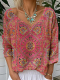 Casual V Neck T-Shirt