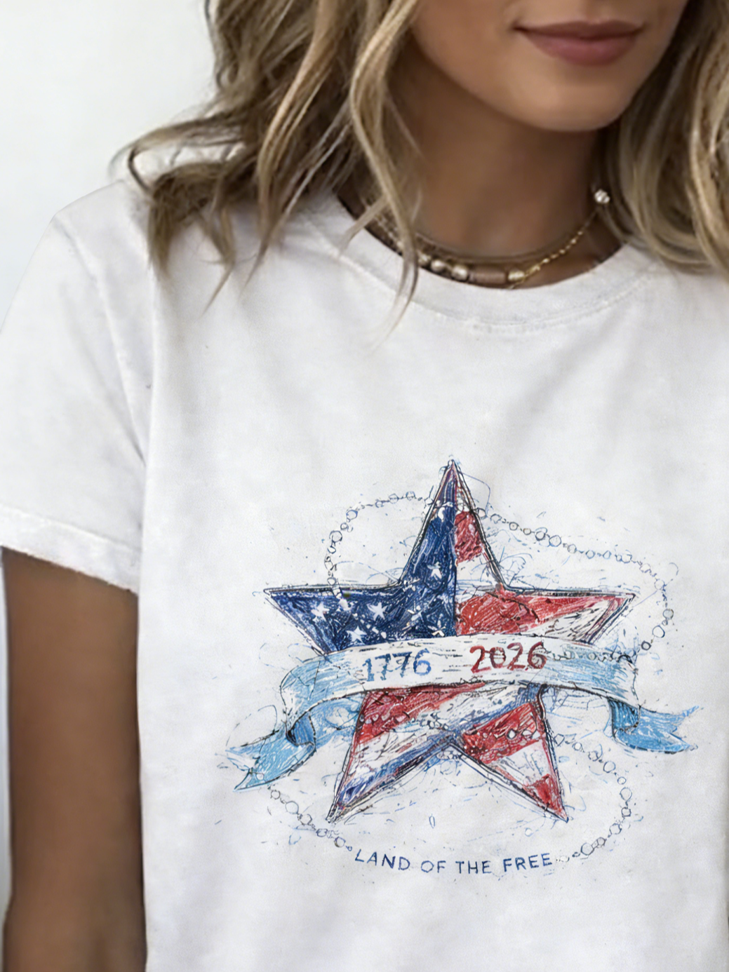 Women's Short Sleeve T-shirt Summer White Text Letters Printing Jersey Crew Neck Daily Going Out Casual Top