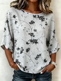 Botanical Pattern Vintage Shirt