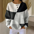 Loose Casual Crew Neck Christmas Sweatshirt