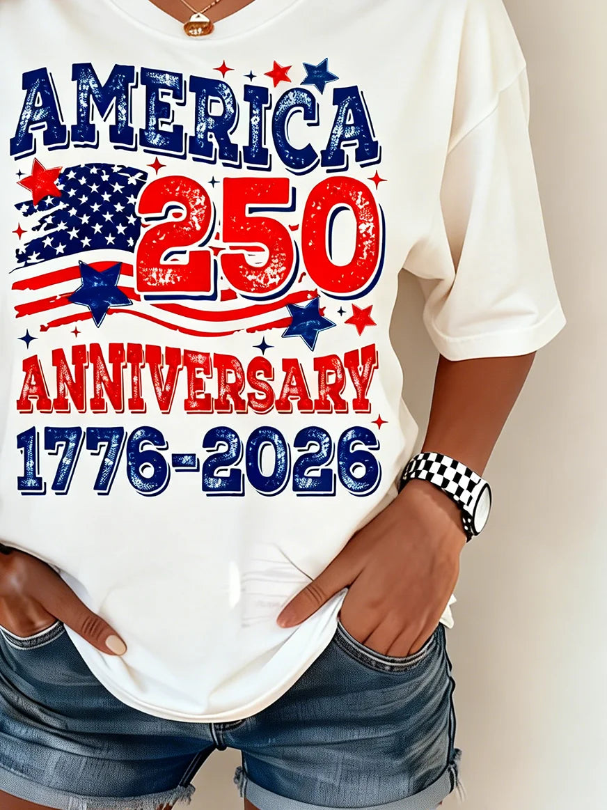250th anniversary Independence Day Casual T-Shirt