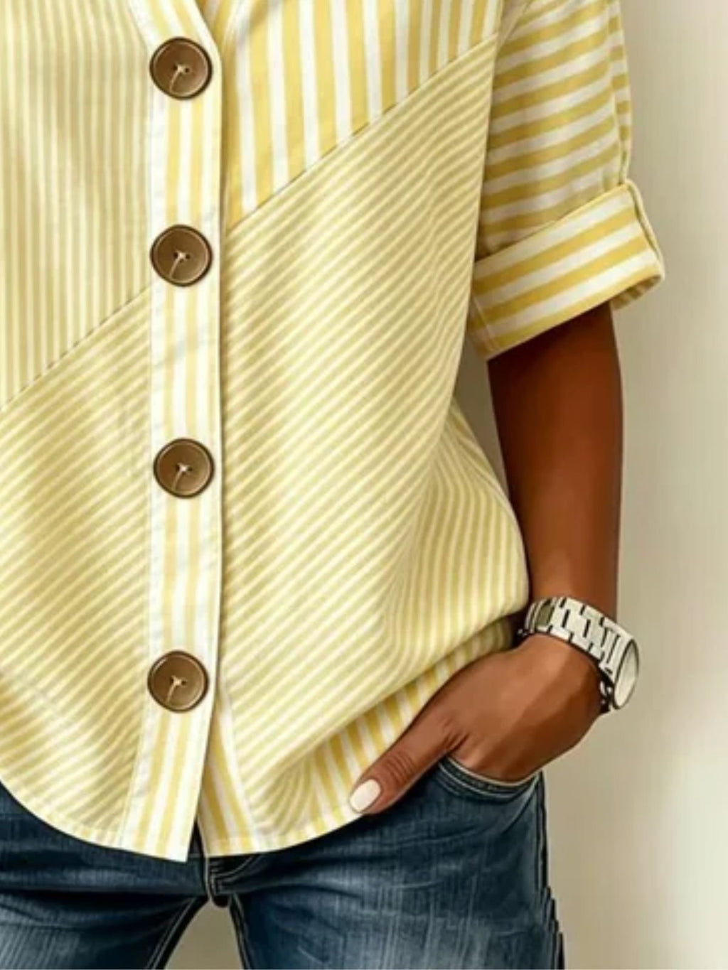 Linen Blend Casual Shirt