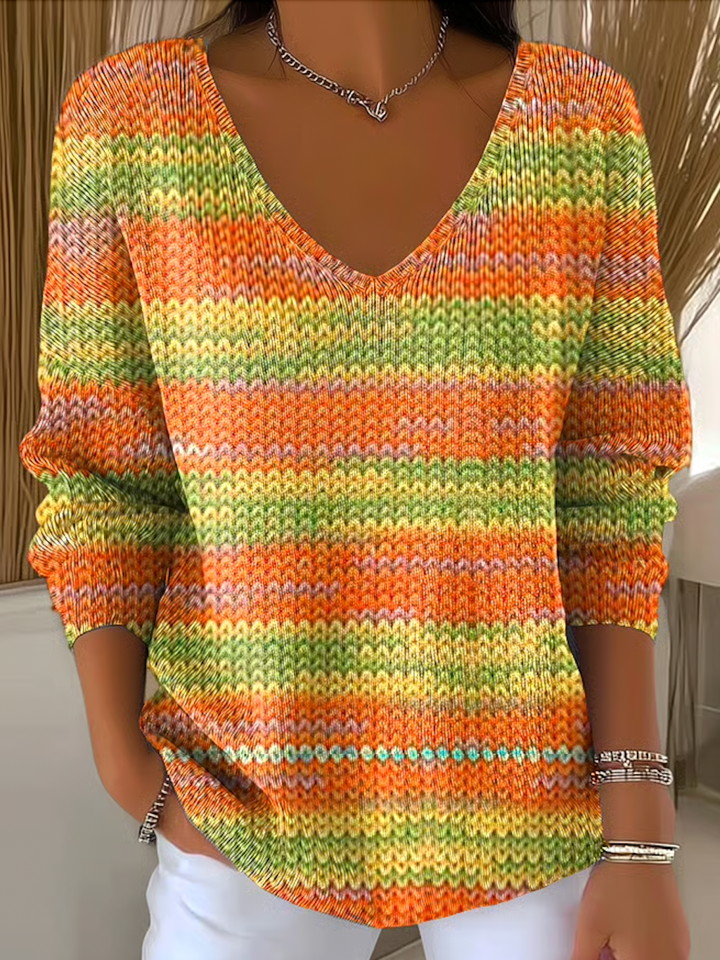 Casual Cotton Sweater