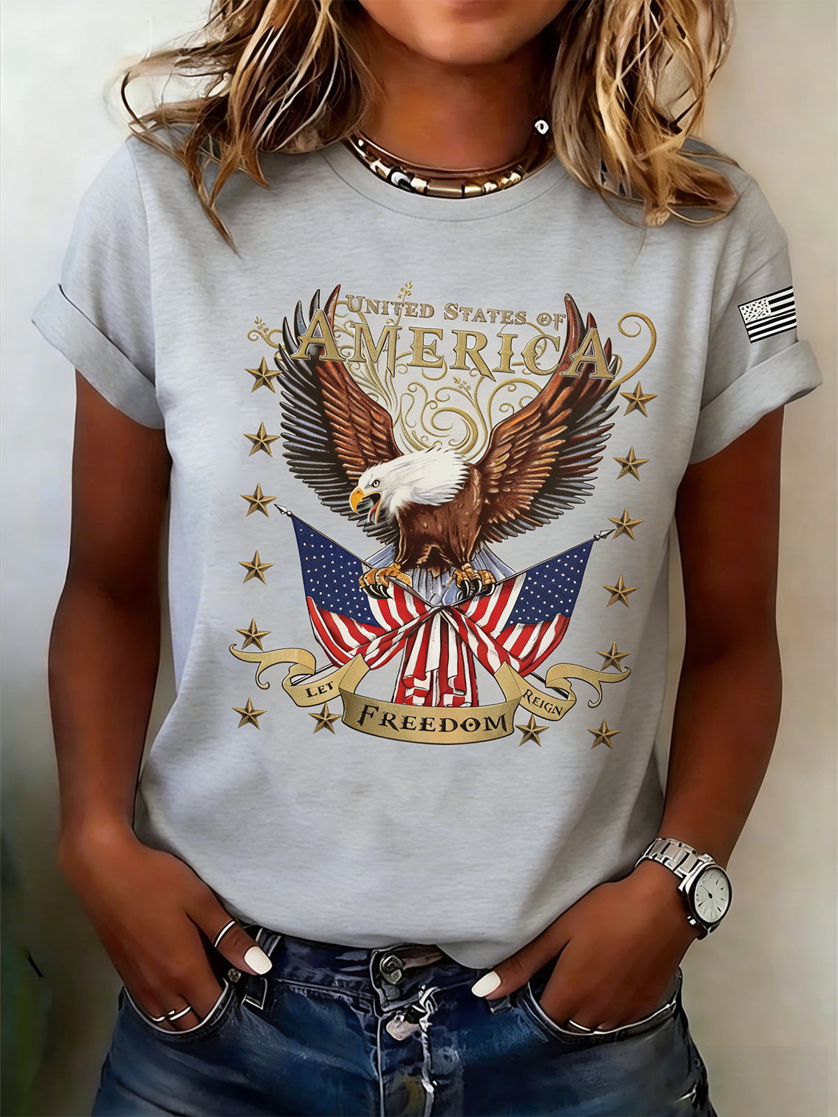 250th anniversary Casual Crew Neck T-Shirt