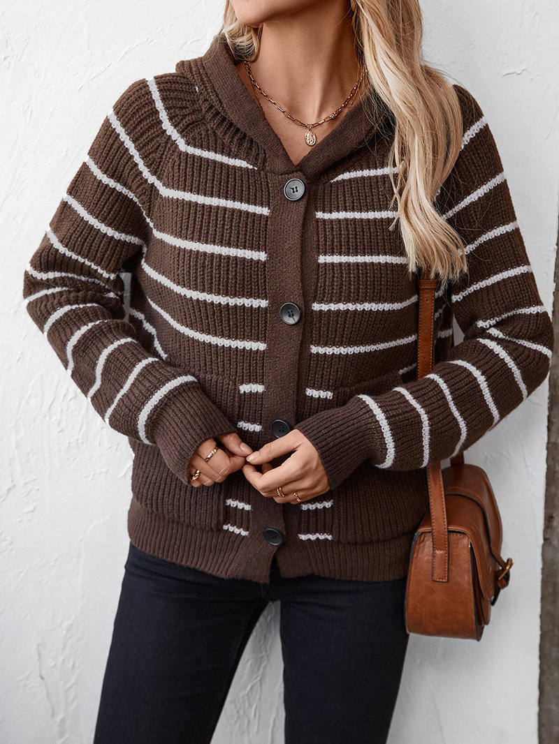 Casual Hoodie Cardigan
