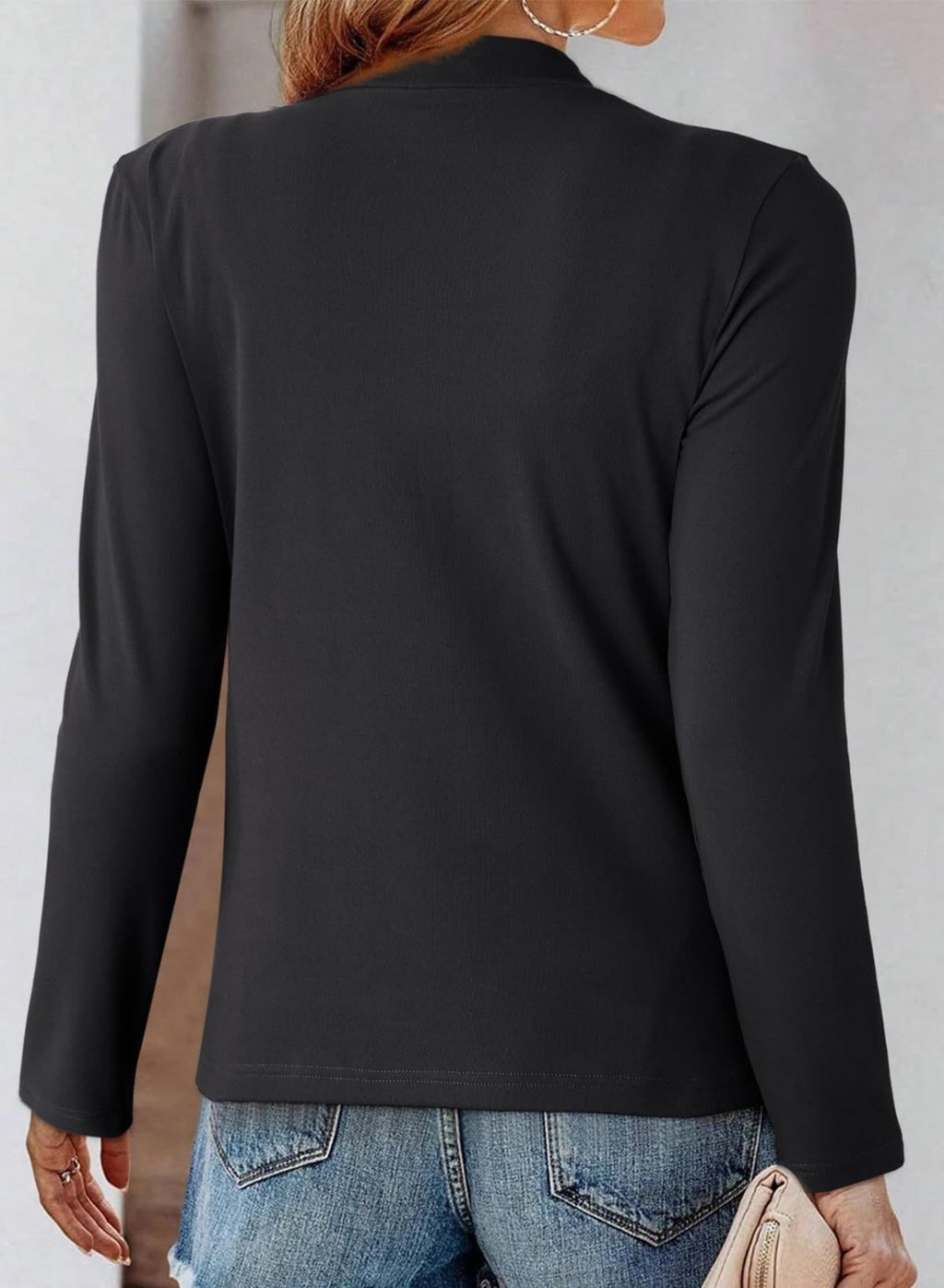 Elegant Regular Fit Fluff/Granular Fleece Fabric Plain T-Shirt