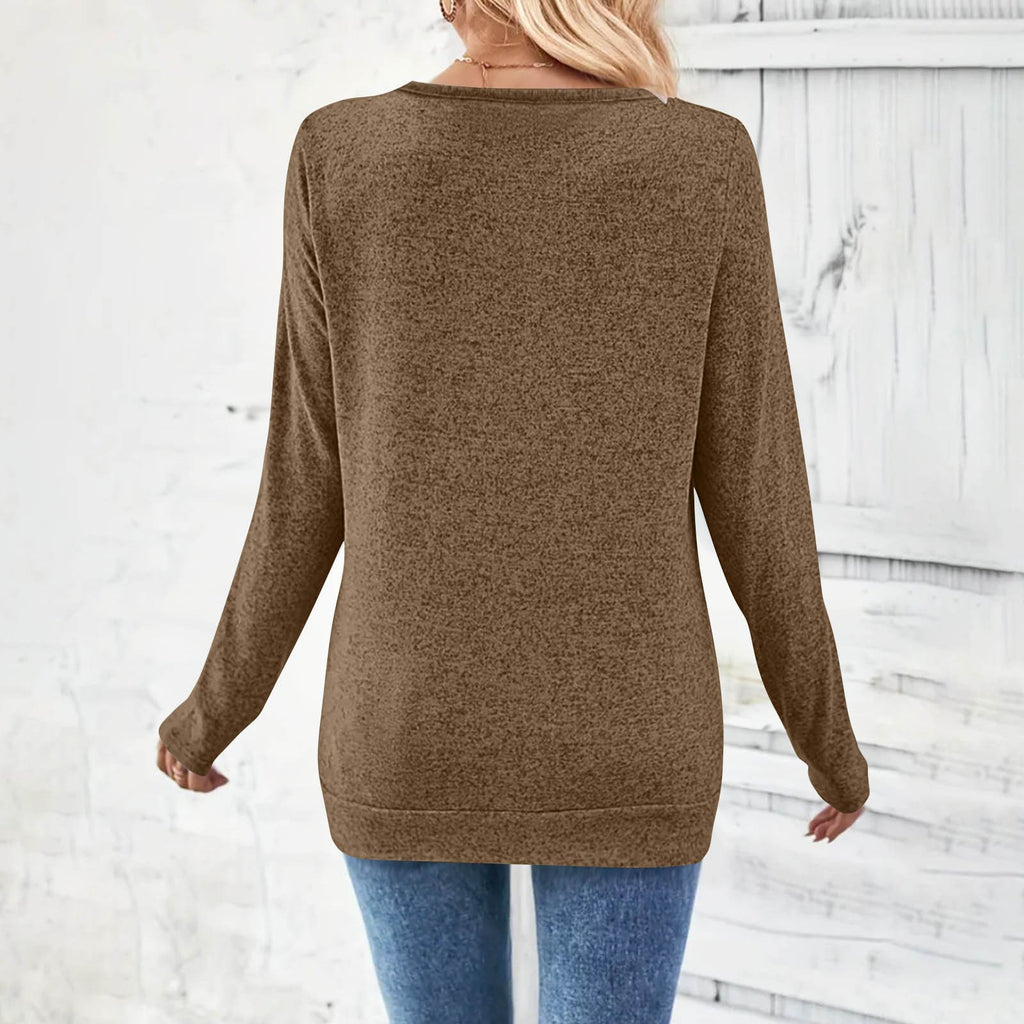 V Neck Casual T-Shirt