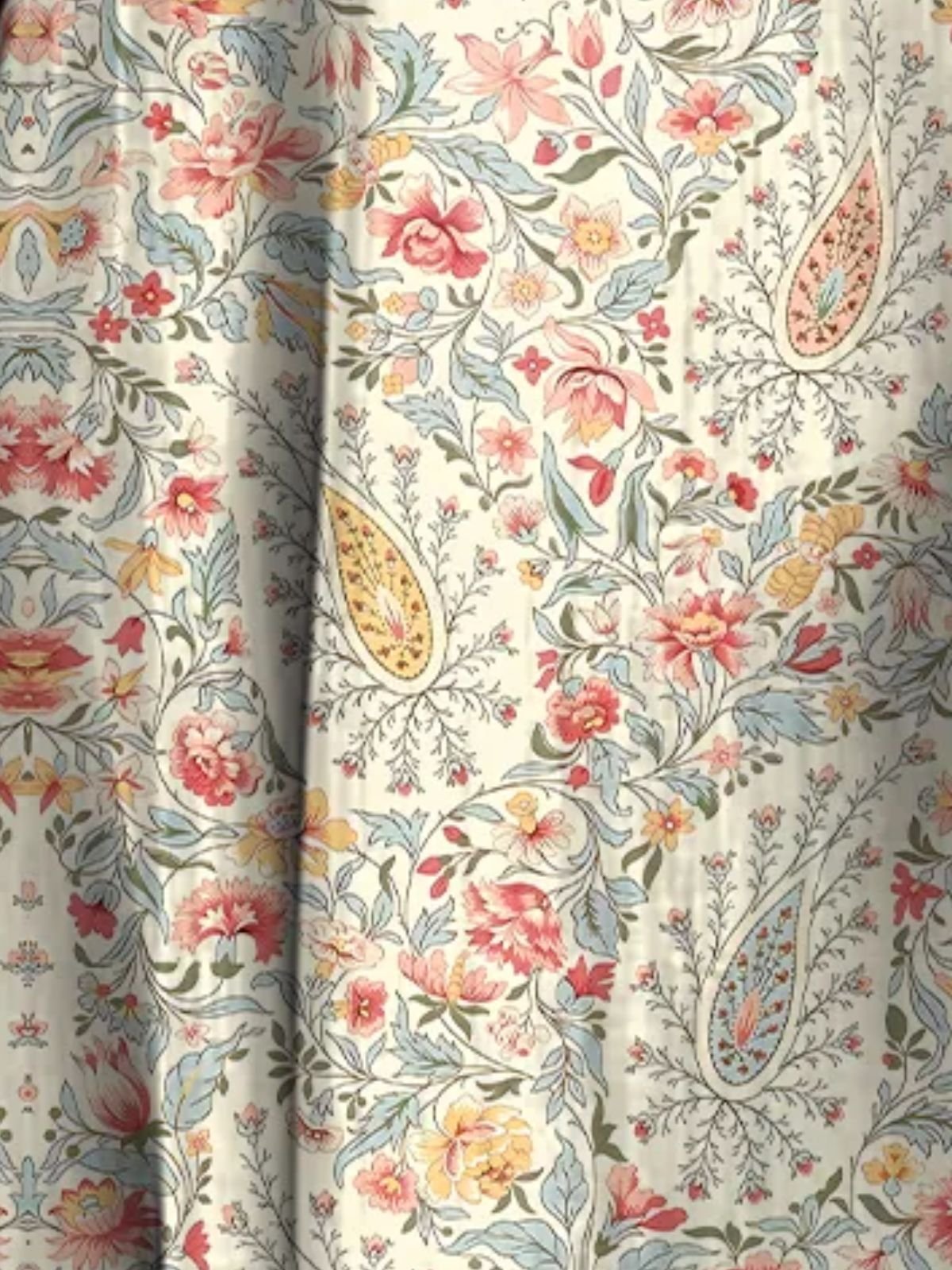 Boho Floral Paisley Sleeveless Tank Dress - Casual Summer Flowy Sundress