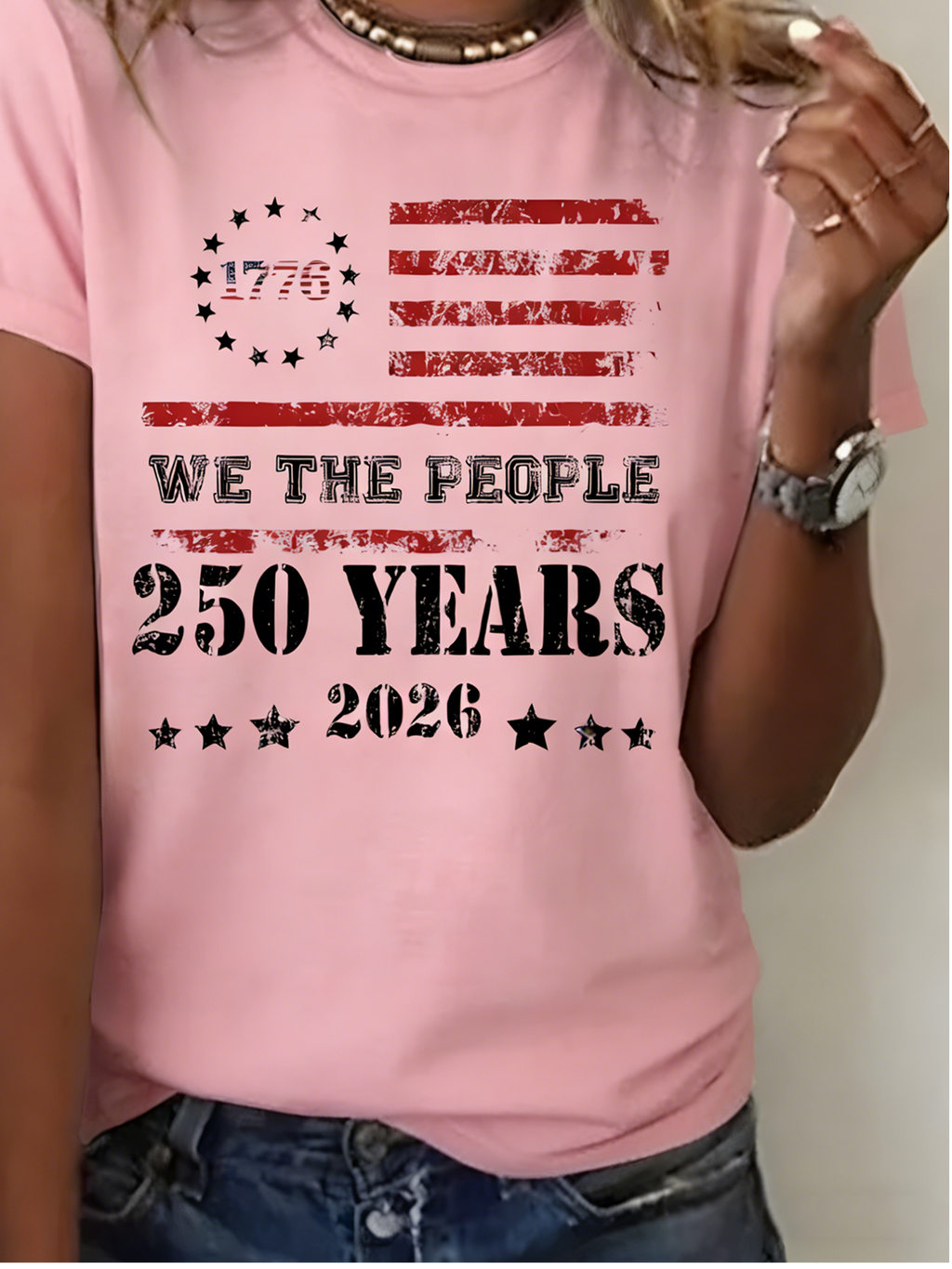 250th Anniversary of the Founding of the Nation Independence Day T-shirt