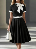 Elegant Regular Fit Dress With No