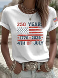 Women's 250th Anniversary Print T-Shirt