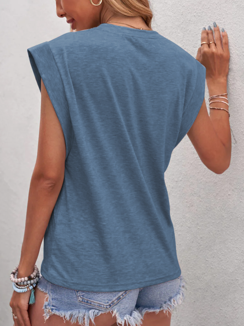 Plain Crew Neck Loose Casual T-Shirt