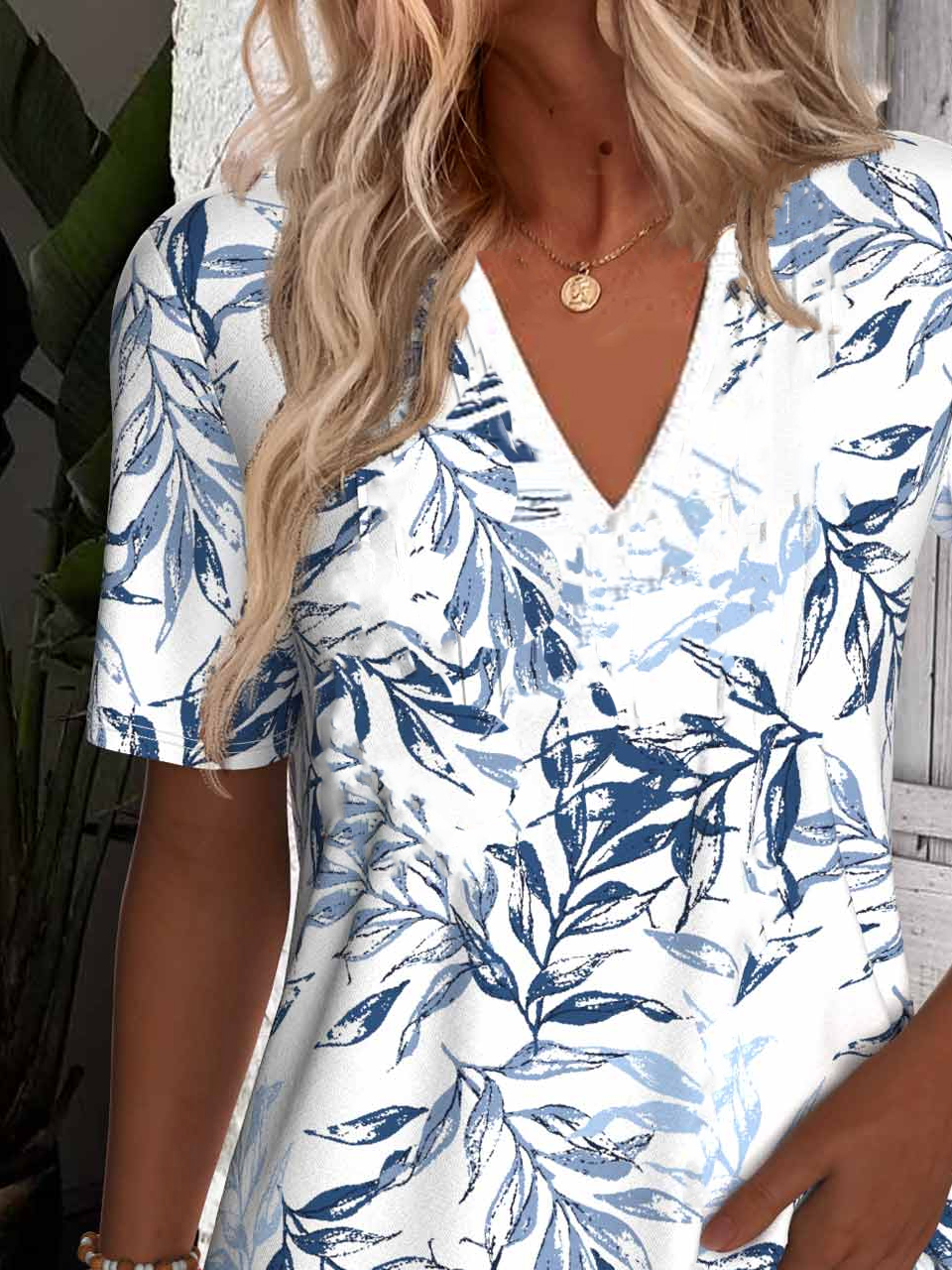 Casual Loose Floral T-Shirt
