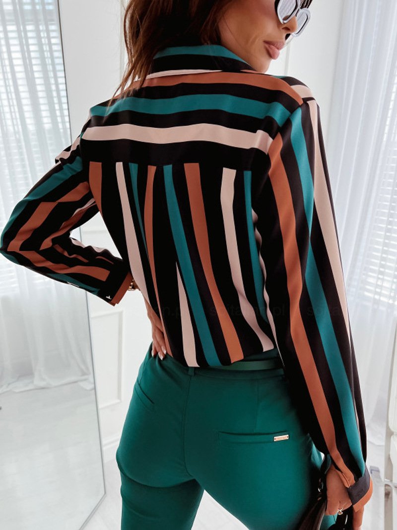 Women's Half Sleeve Shirt Summer Deep Blue Plain Split Joint Shirt Collar Daily Going Out Casual Top
