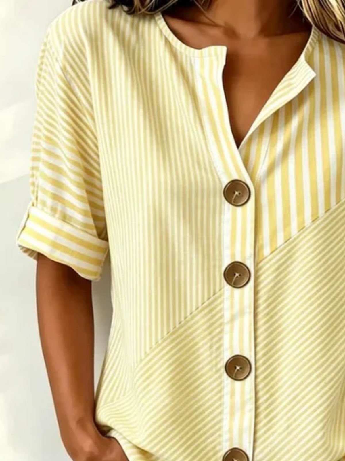 Linen Blend Casual Shirt