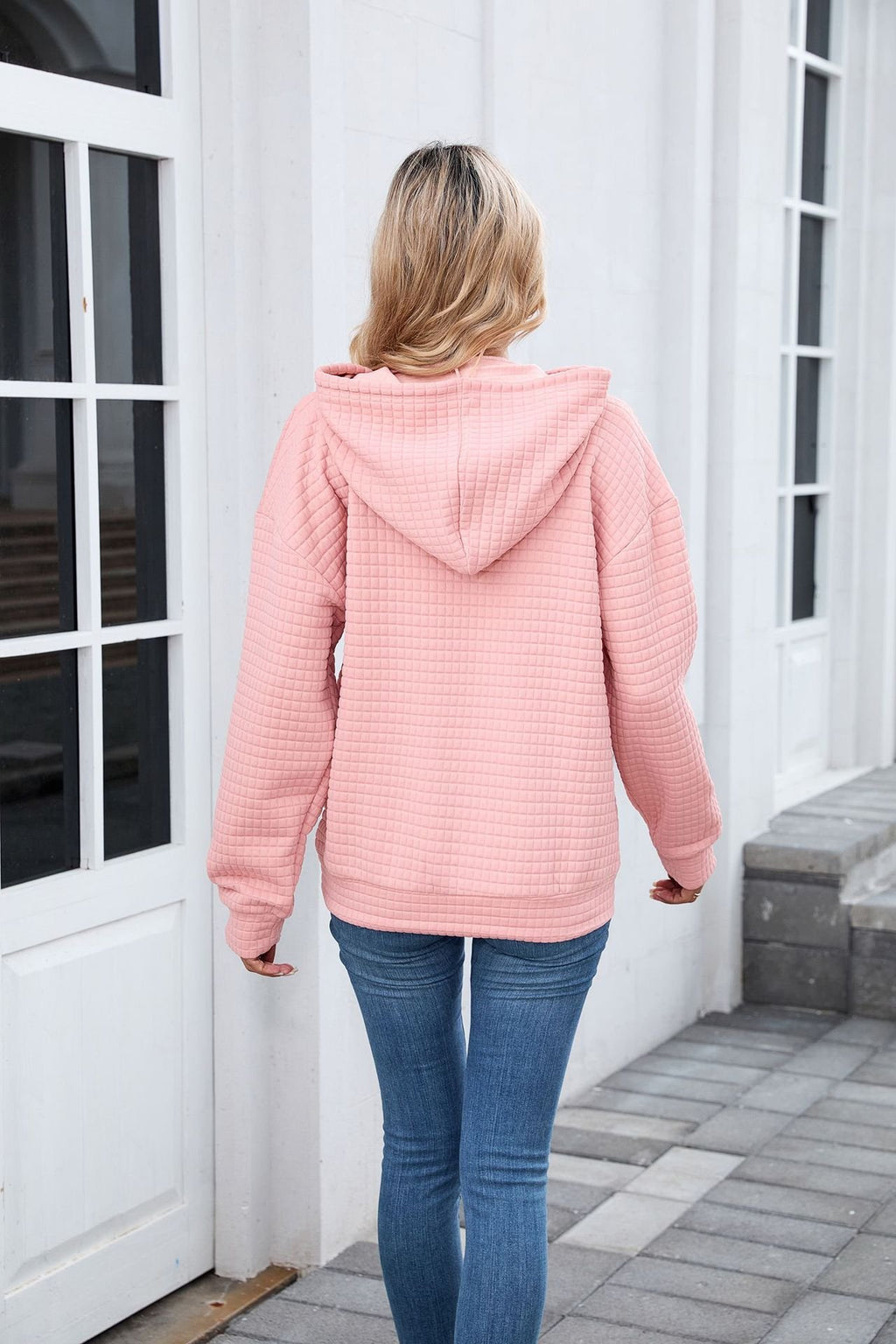 Casual Plain Hoodie