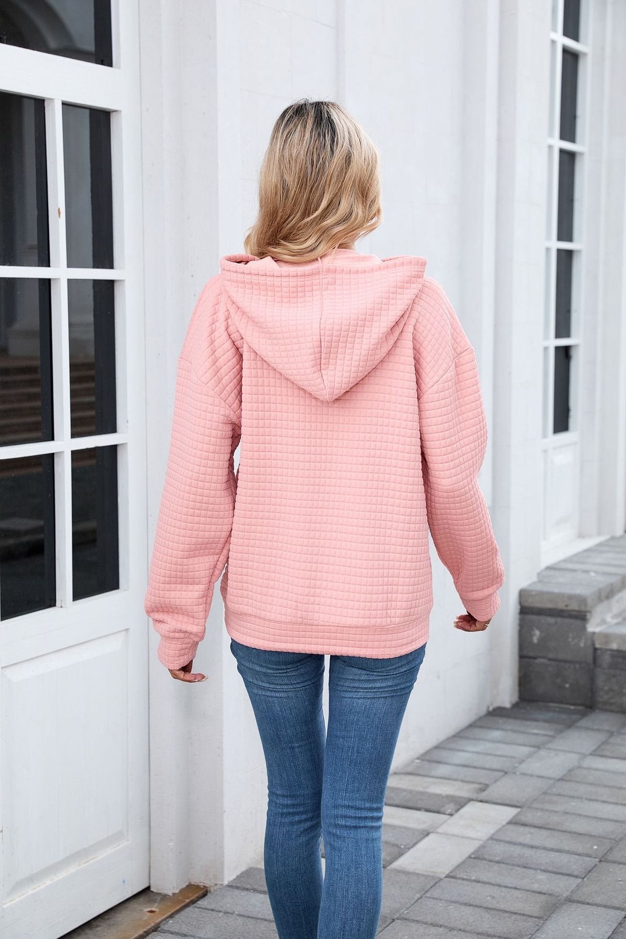 Casual Plain Hoodie