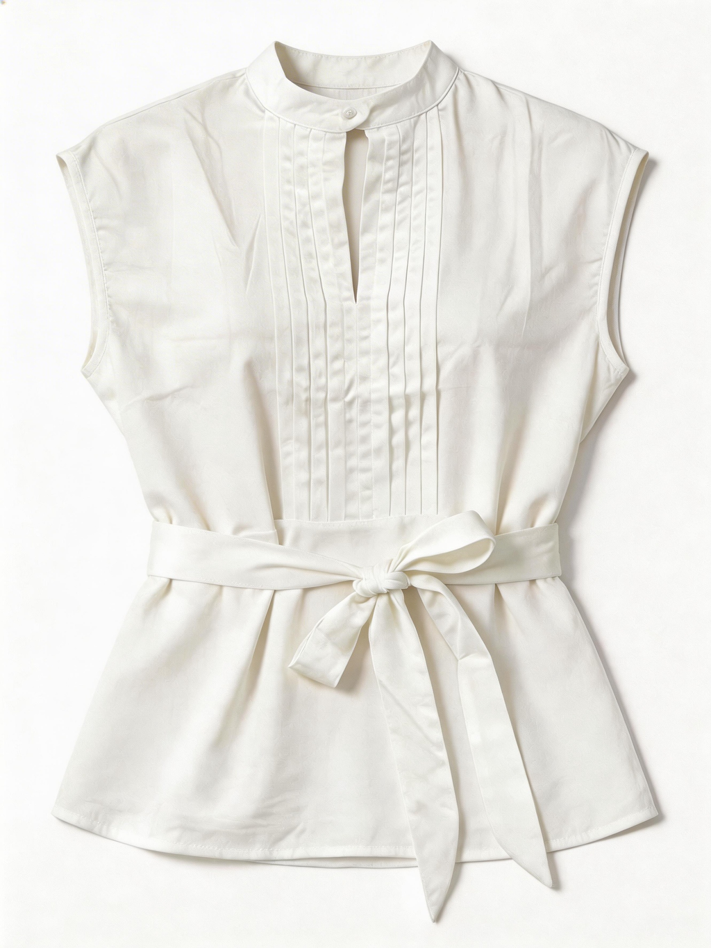 Plain Regular Fit Crew Neck Elegant Shirt