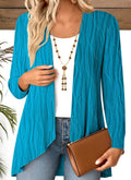 Casual V Neck Cotton Blouse