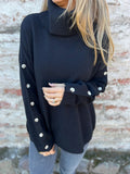 Regular Fit Casual Plain Sweater