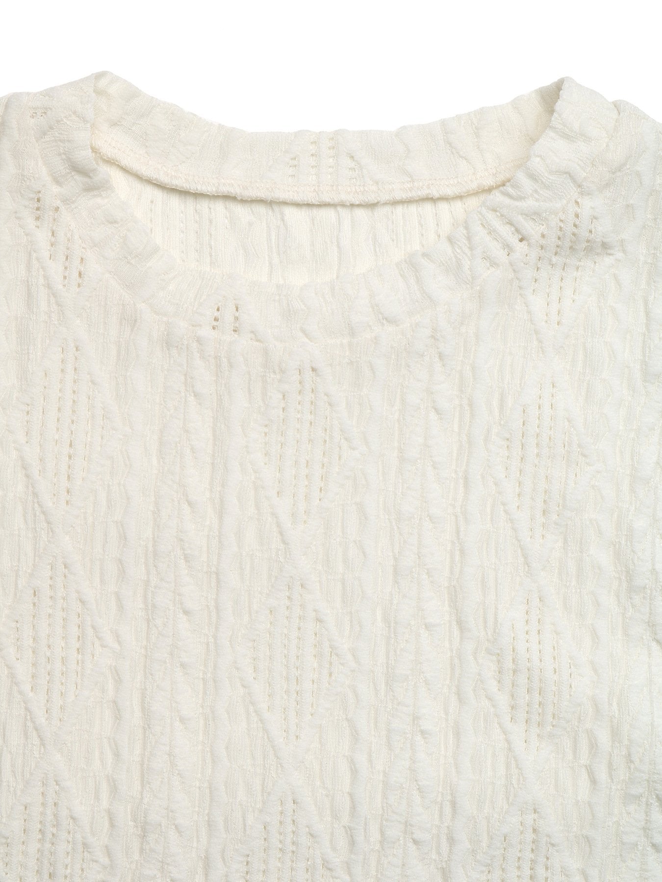Women's Short Sleeve T-shirt Summer Apricot Plain Embossed Crew Neck Daily Going Out Casual Top