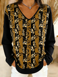 Casual Geometric Loose T-Shirt