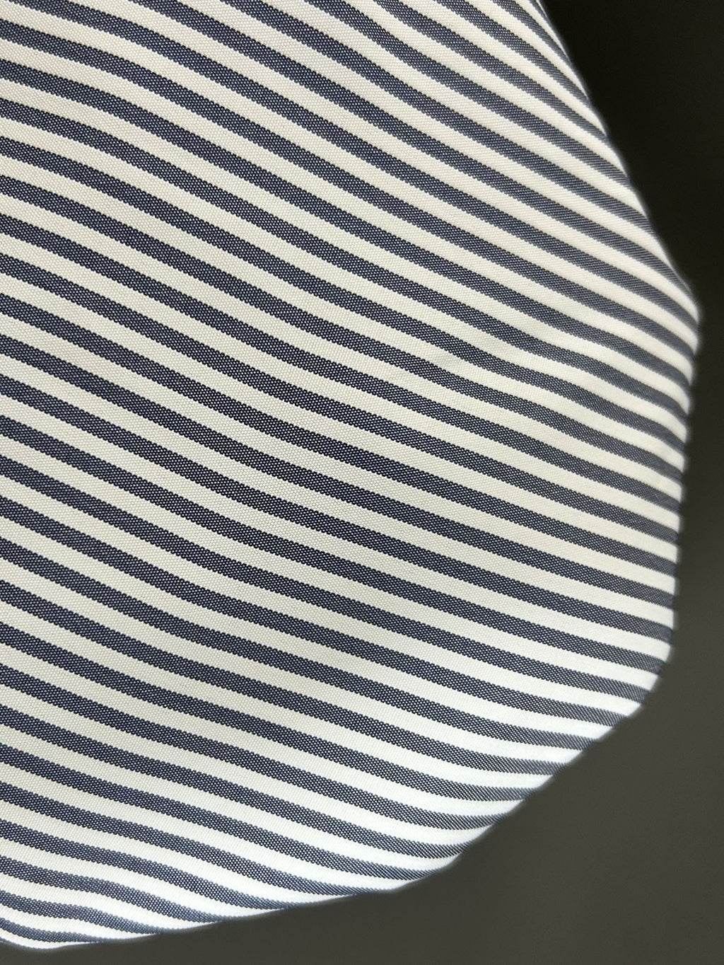 Shawl Collar Striped Loose Street Shirt