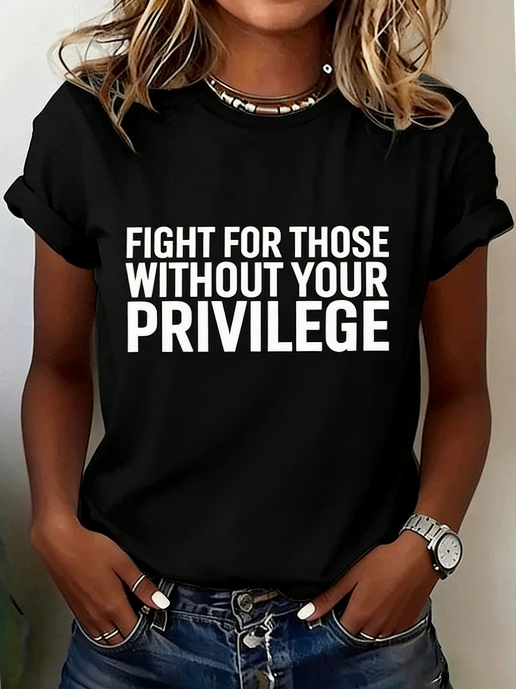 Casual Crew Neck T-Shirt