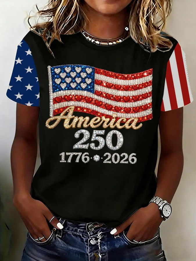 Women's Short Sleeve T-shirt Summer Black Text Letters Printing Jersey Crew Neck Daily Going Out Casual Top