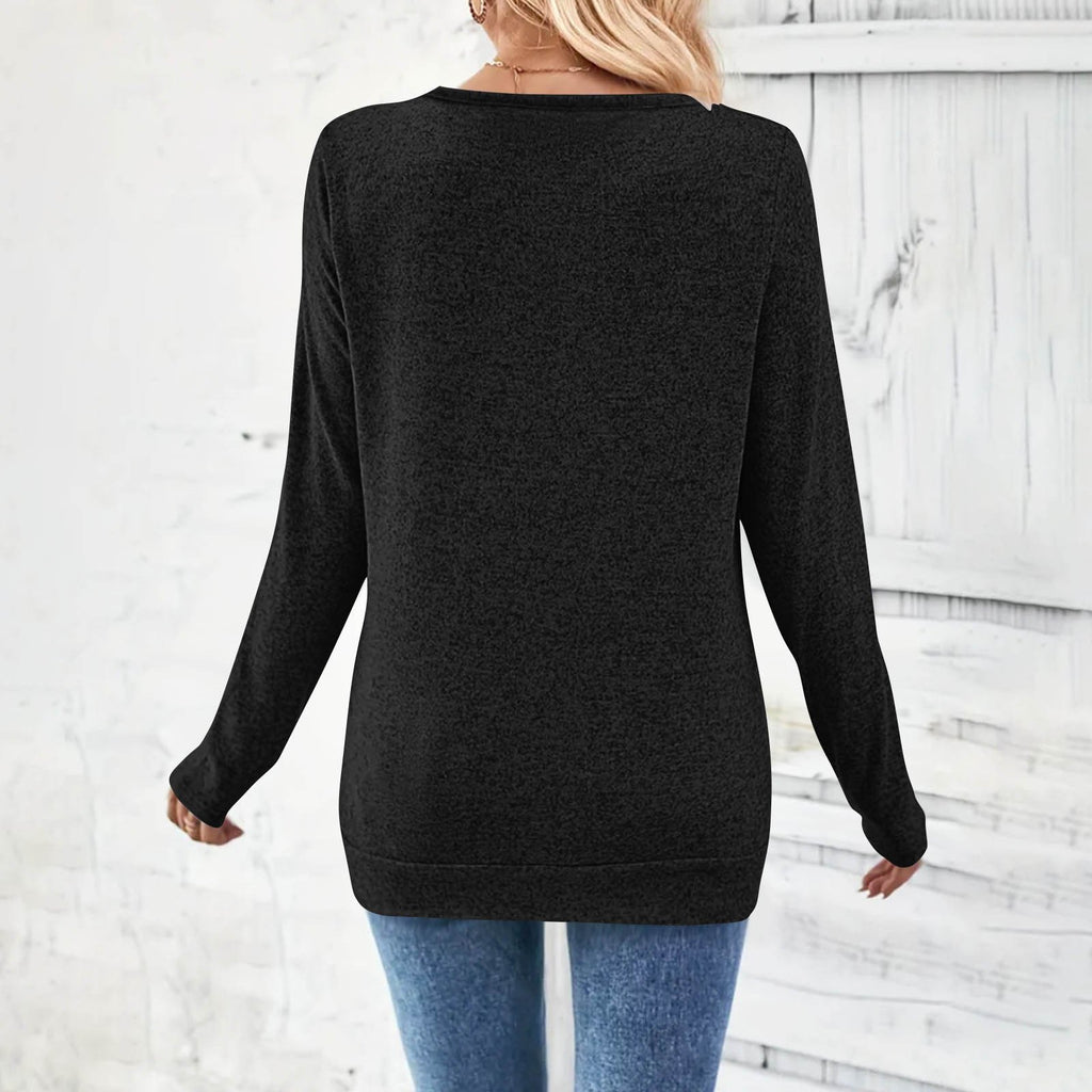 V Neck Casual T-Shirt