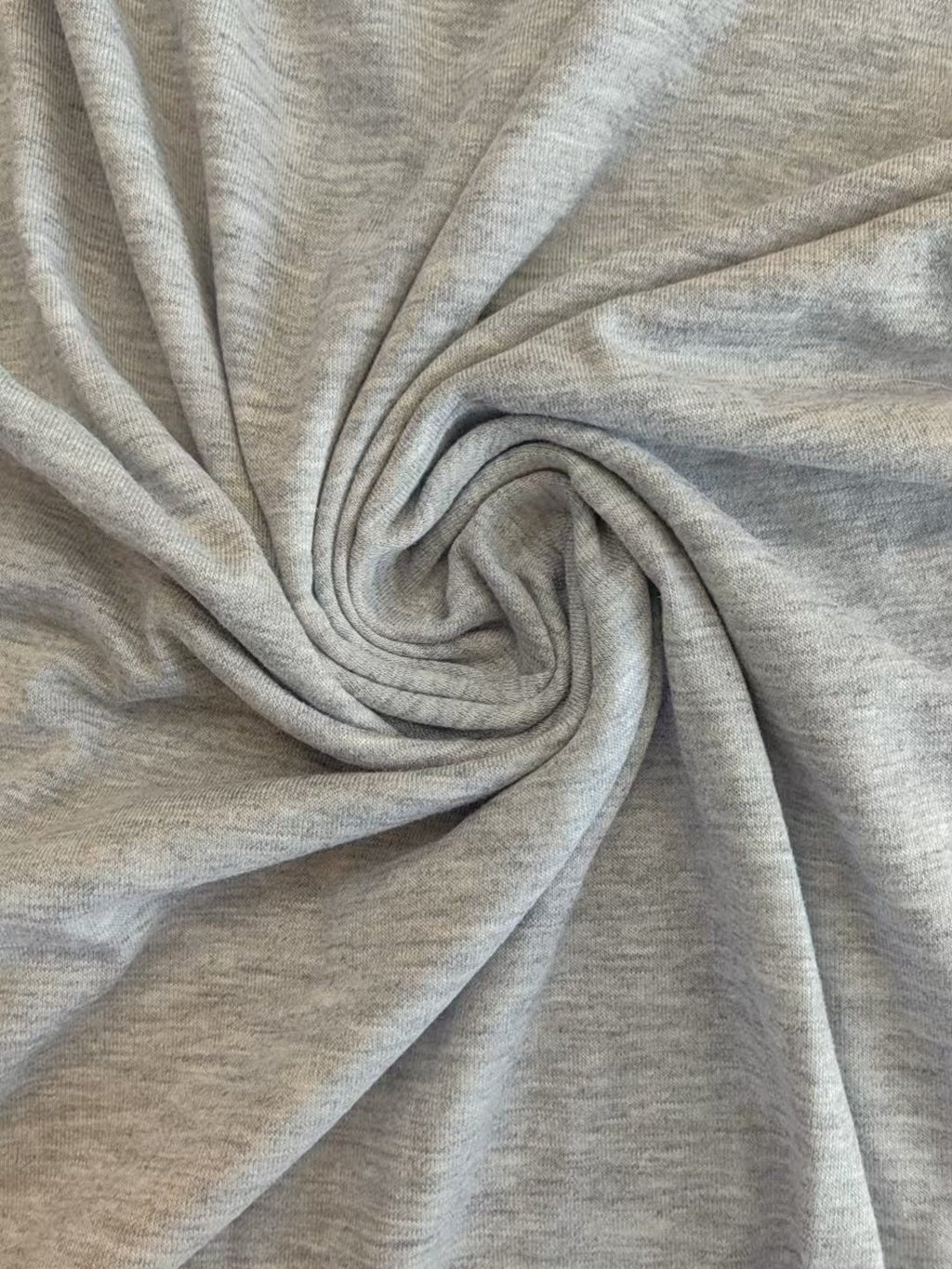 Women's Short Sleeve T-shirt Summer Light Gray Plain Split Joint Cotton-Blend V Neck Daily Going Out Casual Top