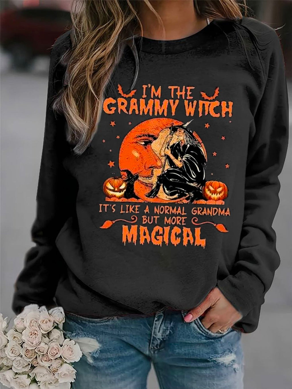 I'm The Grandma Witch Halloween Sweatshirt