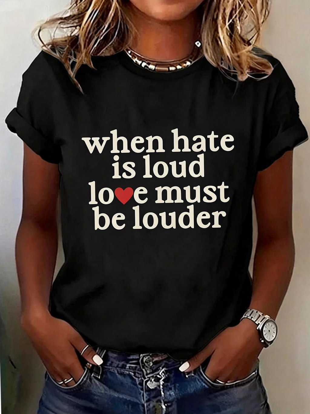 Casual Crew Neck T-Shirt