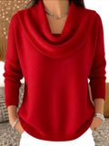 Crew Neck Casual Sweater