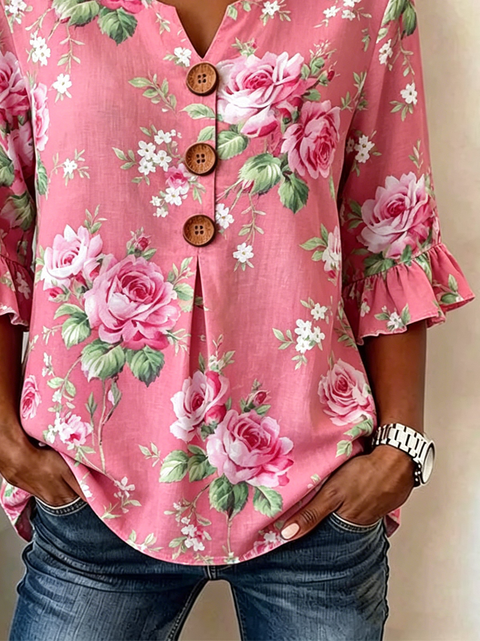 Cotton And Linen Vintage Others Shirt