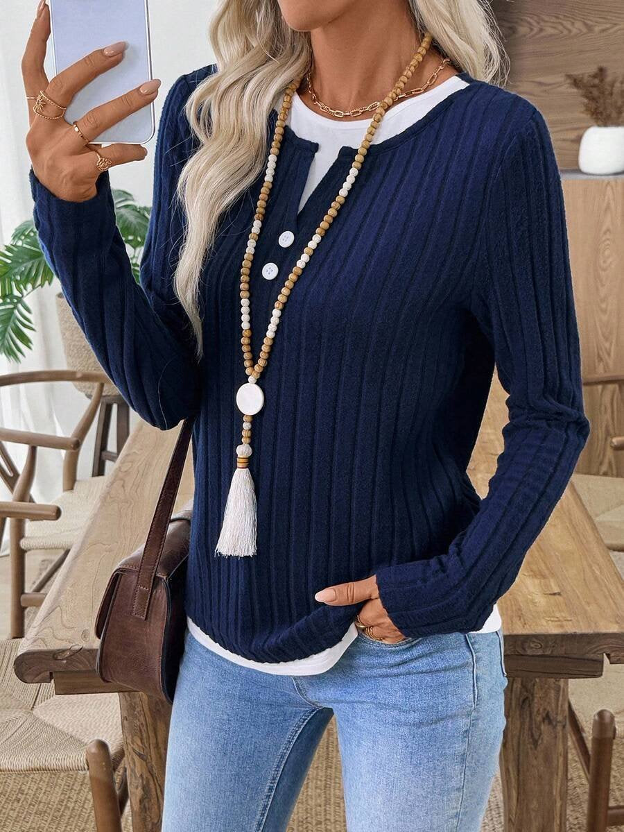 Casual V Neck T-Shirt
