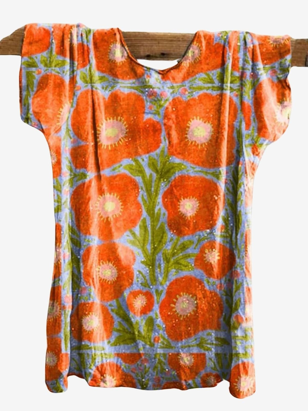 Floral Print Long Sleeve V-Neck T-shirt