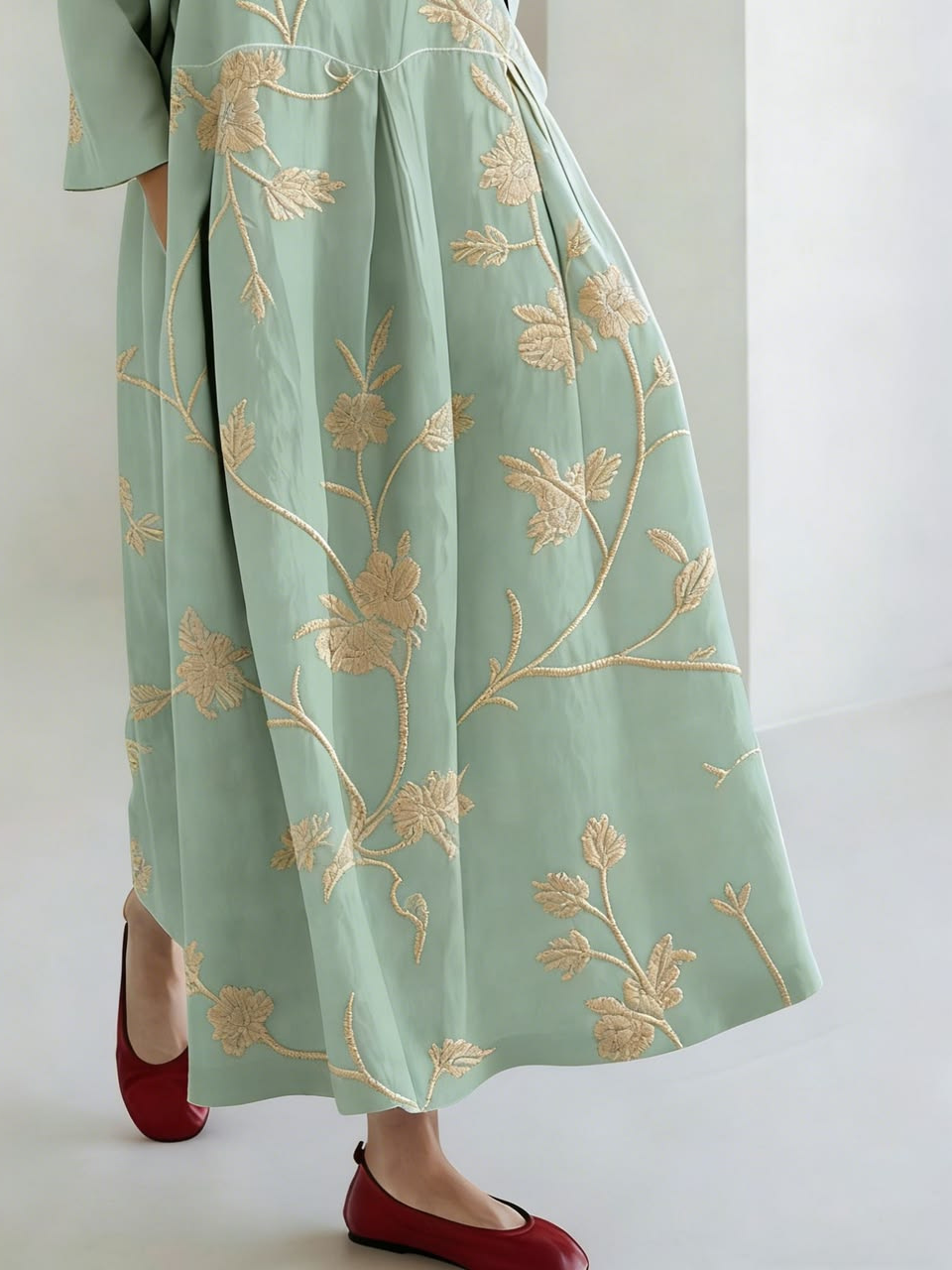 Floral Others Vacation Dress With No