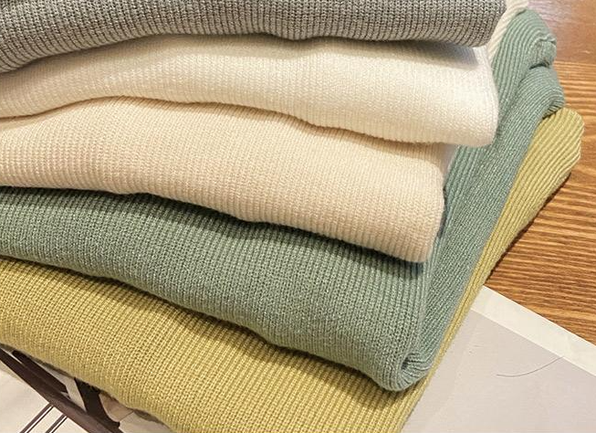 Light Luxury High-End Sweater Autumn And Winter Pile Collar Base Sweater Slim Fit Thick Base Sweater